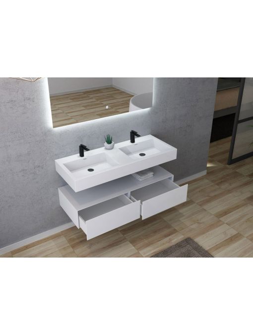 Tiroirs et rangements Meuble de salle de bain AVELLINO-1200