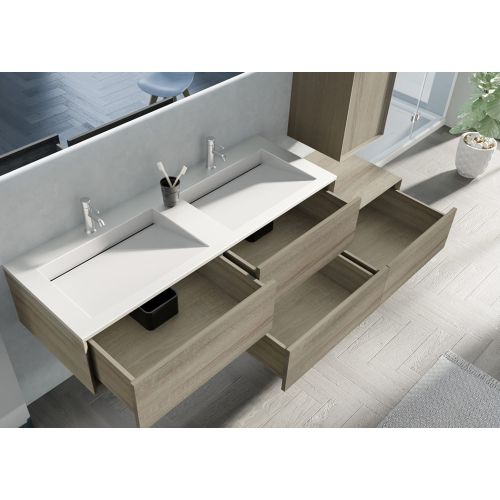 Meuble de salle de bain Avigliano 1400 scandinave