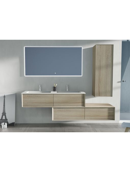 Meuble de salle de bain Avigliano 1400 scandinave