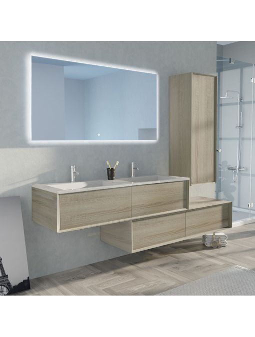 Meuble de salle de bain Avigliano 1400 scandinave