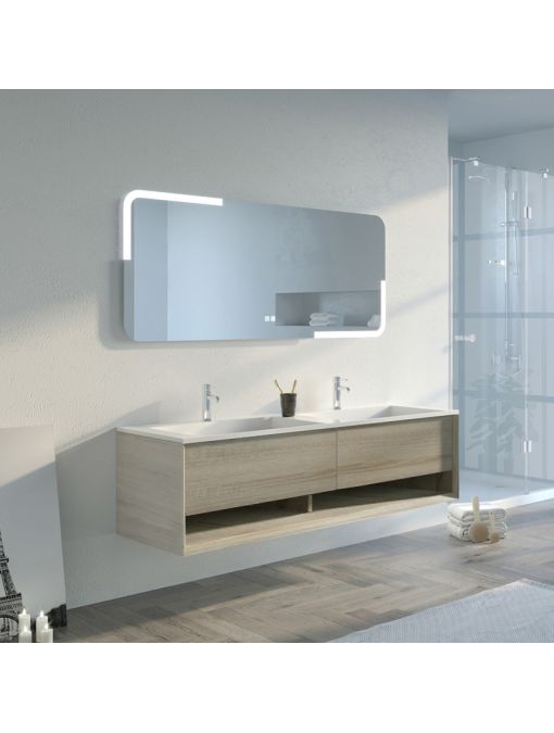 Meuble de salle de bain Portofino 1600 ensemble Scandinave