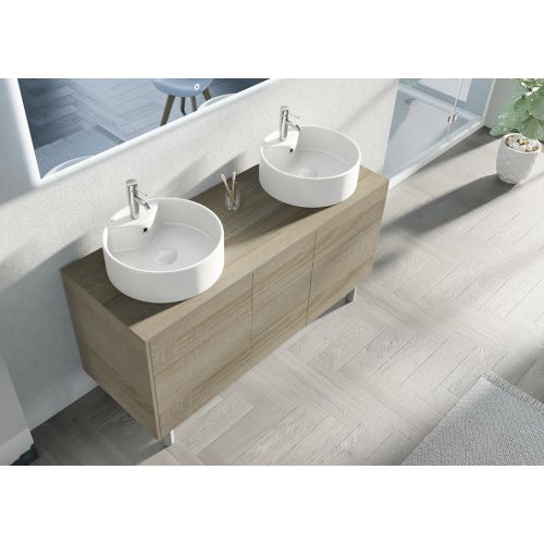 Meuble double vasque VENEZIA Scandinave