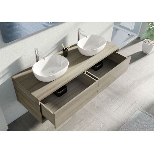 Meuble de salle de bain SANZA 1600 Scandinave