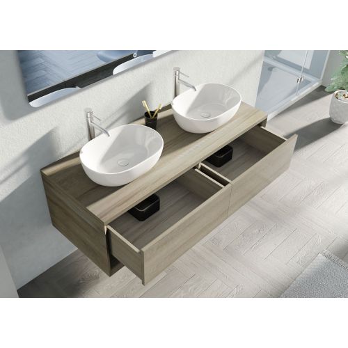 Meuble de salle de bain SANZA 1400 Scandinave