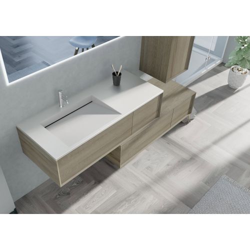 Meuble de salle de bain Avigliano 1200 scandinave