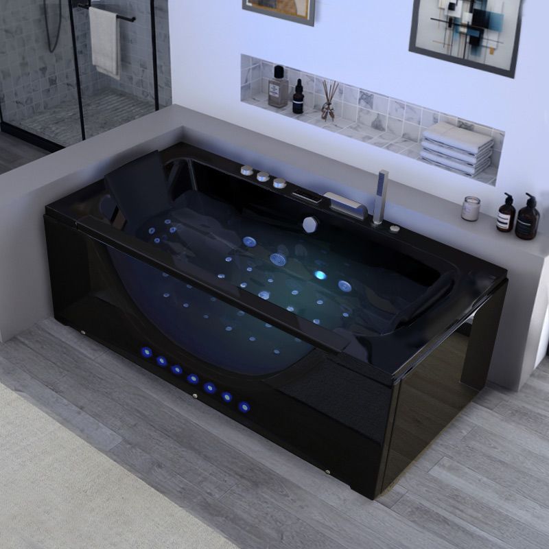 Baignoire balnéo Kilauea Black 26 jets
