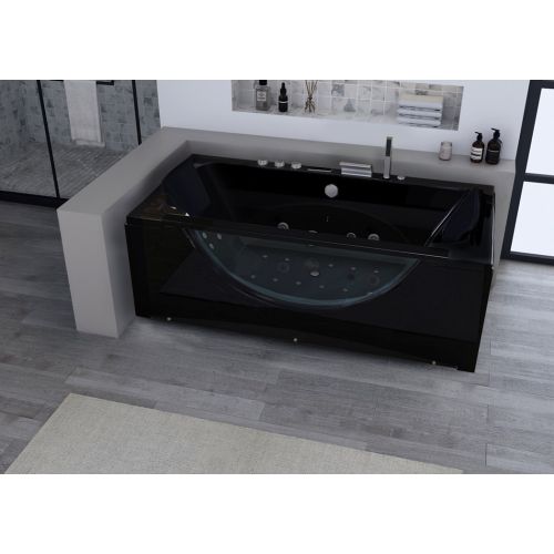 Baignoire balnéo Kilauea Black 26 jets