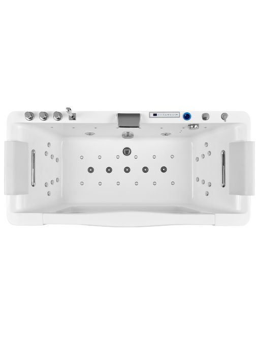 Vue intérieure Baignoire balnéo Emeraude 35 jets