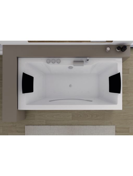 Baignoire rectangulaire sans jet Kiss Me