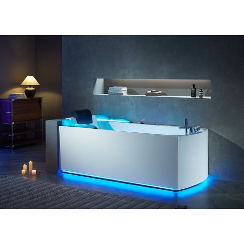 Baignoire balnéo Nautilus Résine Droit 47 jets