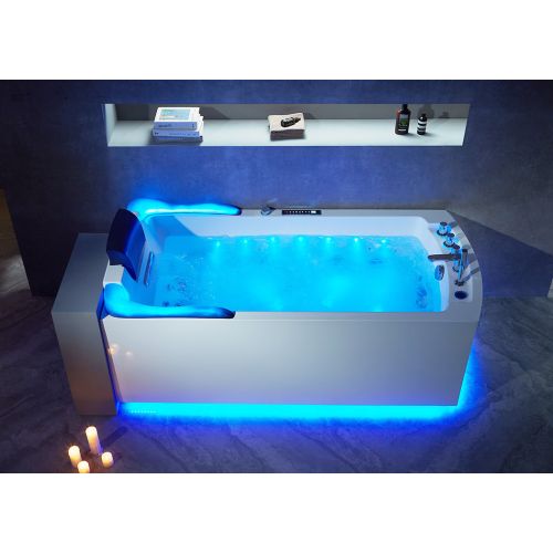 Baignoire balnéo Nautilus Résine Droit 47 jets