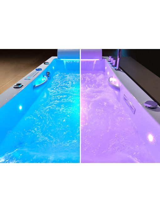 Baignoire balnéo Santa-fe 53 jets chromothérapie