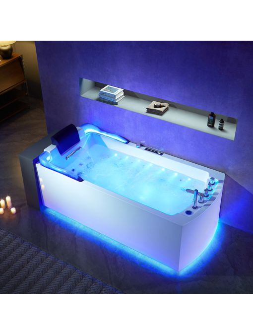 Baignoire balnéo Nautilus Résine Droit 47 jets