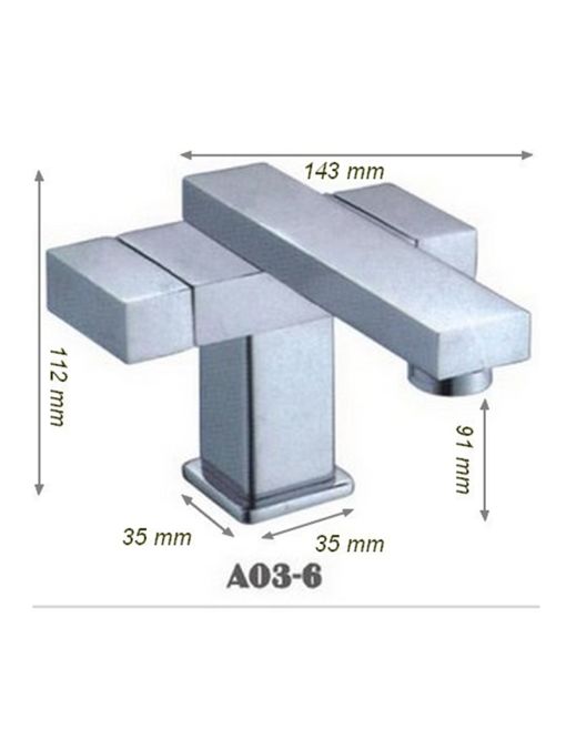Dimensions robinet mélangeur tendance SDA03-6
