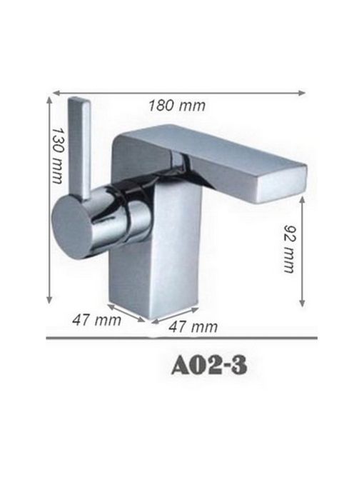 Dimensions Robinet mitigeur tendance SDA02-3
