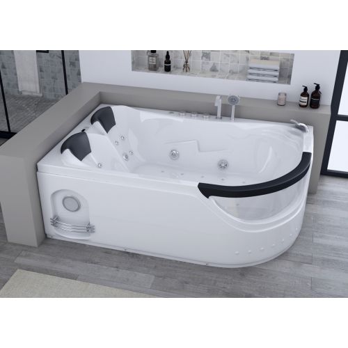 Baignoire balnéo asymétrique D-Maldives 36 jets