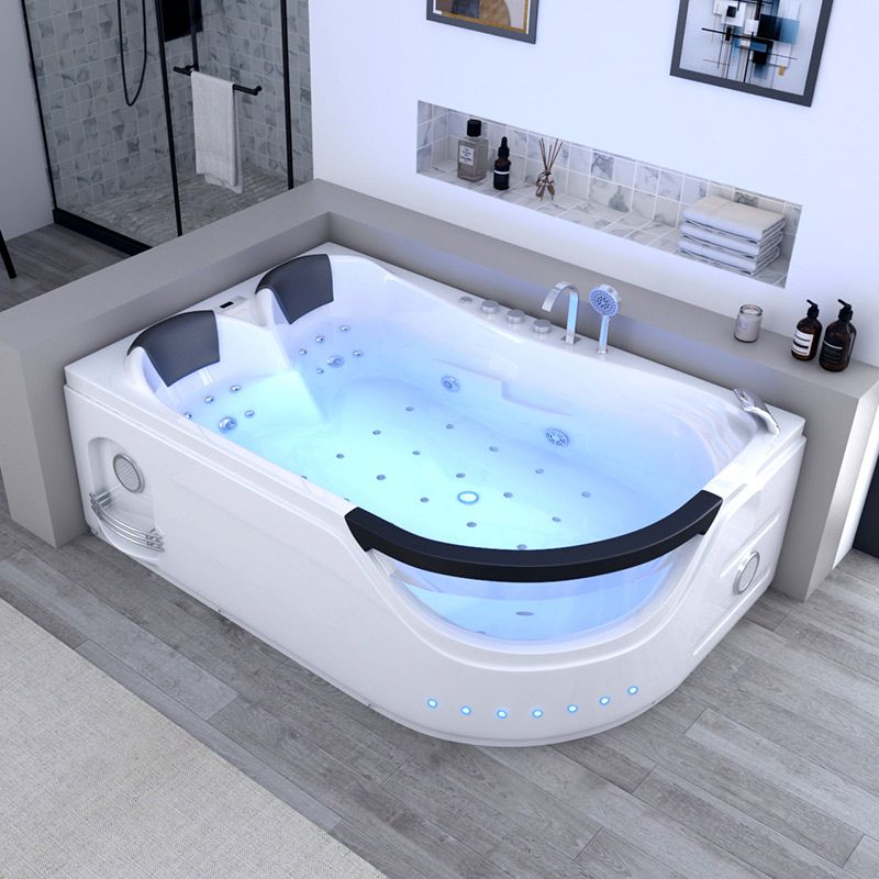 Baignoire balnéo asymétrique D-Maldives 36 jets