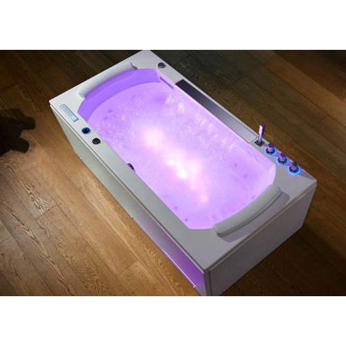 Baignoire balnéo rectangulaire Pacifica 70 jets