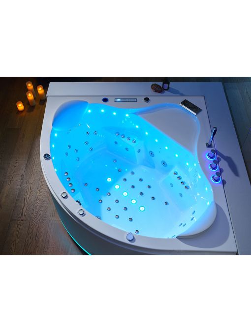 Baignoire balnéo Vesuve 81 jets massants