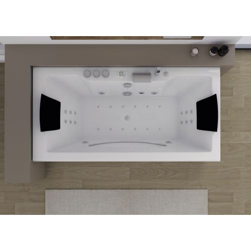 Baignoire balnéo sans option Caïman-S 28 jets