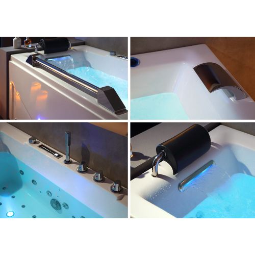 Balnéo rectangulaire D-Cleveland 46 jets