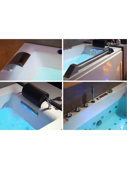 Détails balnéo G-Cleveland 46 jets gauche