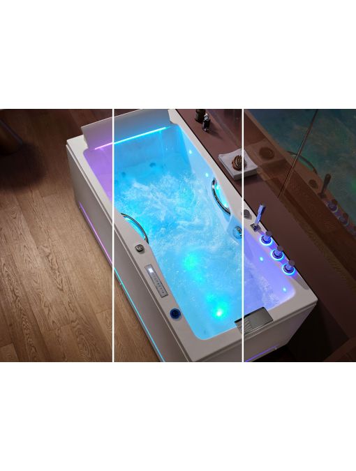 Baignoire balnéothérapie 43 jets Harmonie droite