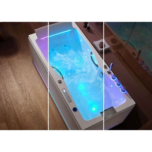 Baignoire balneo 43 jets de massage Harmonie