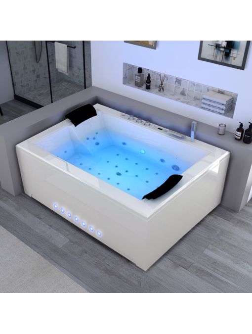 Baignoire balnéo Elle&Lui 40 jets