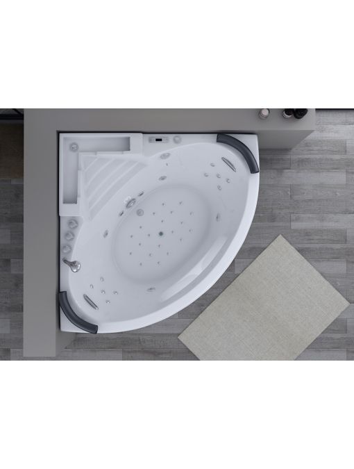 Vue intérieure Baignoire balnéo Lisbonne 34 jets