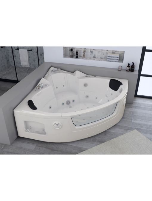 Baignoire balnéo Maeva 2 places 39 jets