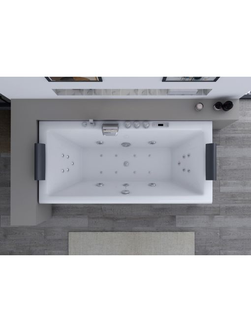 Baignoire balneo Marbella 22 jets vue intérieure