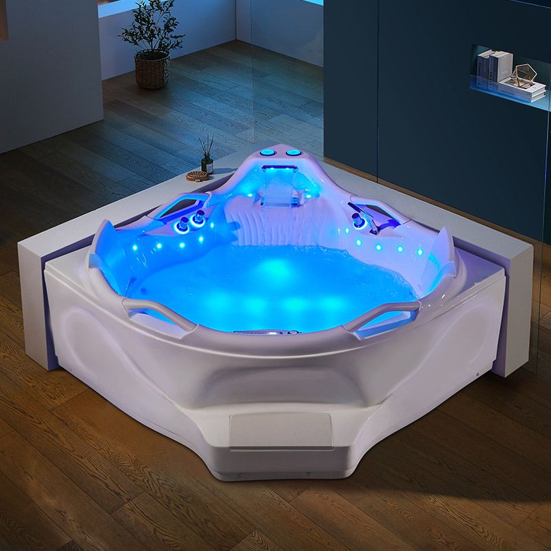 Baignoire balnéo angle Love story 42 jets