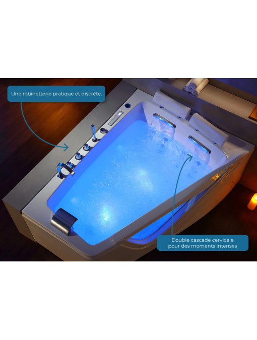 Baignoire balnéothérapie G-Neptune 47 jets Whirlpool