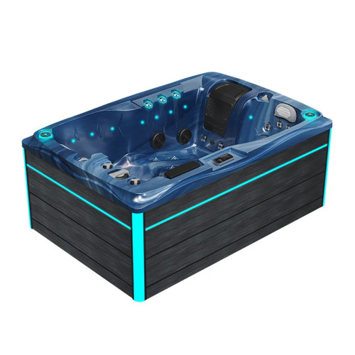 SPA 2 places Romantic Ocean Wave Gris 46 jets hydromassants