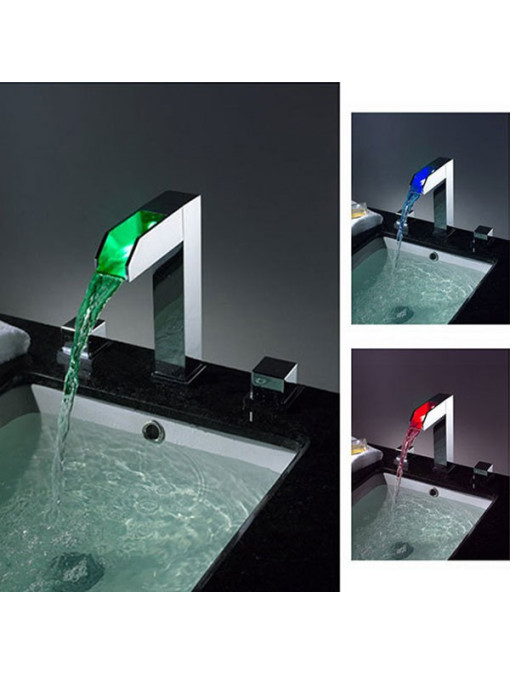 Robinet mélangeur lumineux à Led SDLPT02