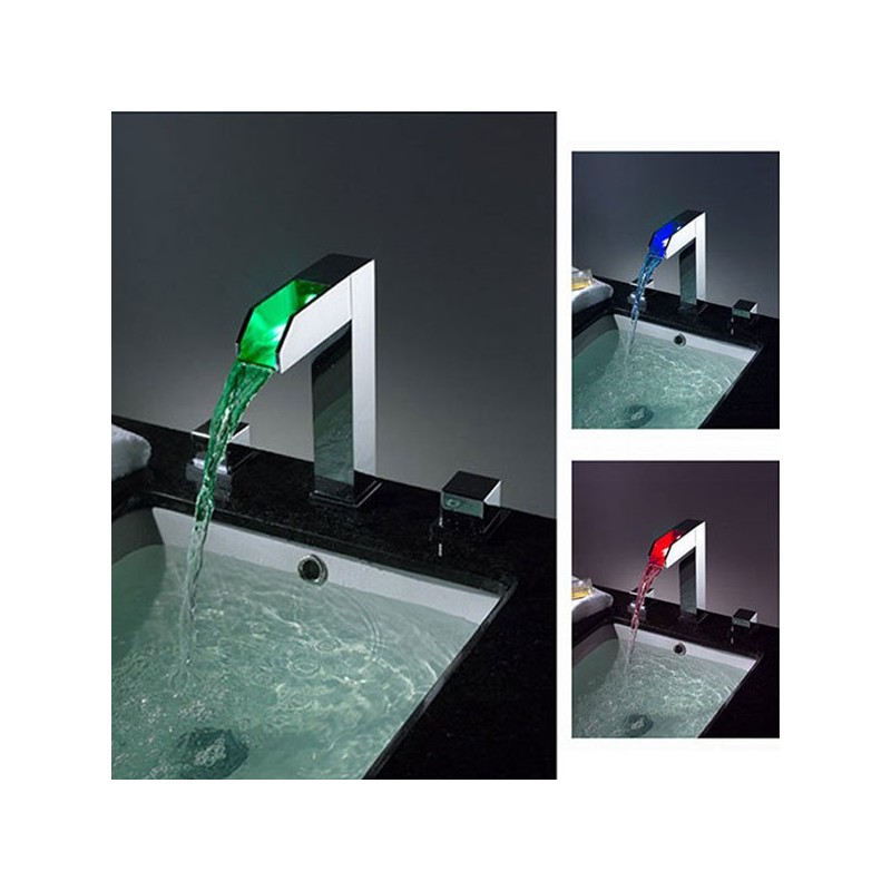 Robinet mélangeur lumineux à Led SDLPT02