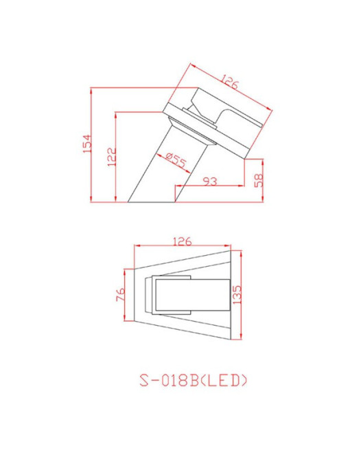 Schéma robinet Led SDS018B