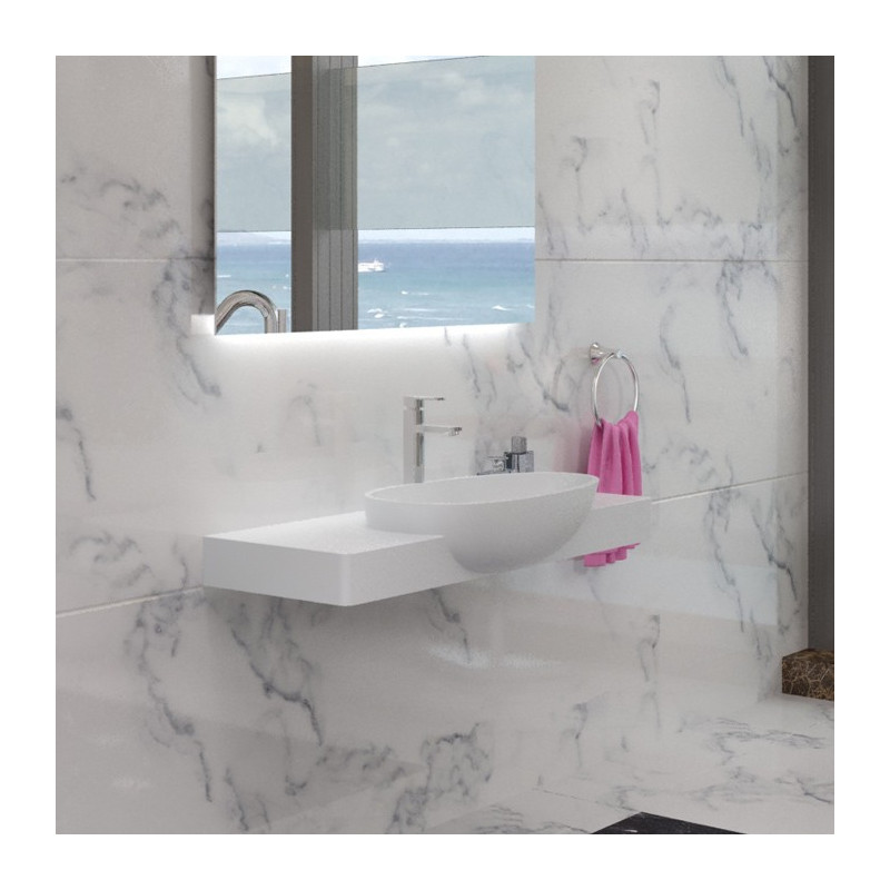 Plan vasque solid surface Réf : SDK5