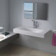 Plan vasque en solid surface SDP03-B