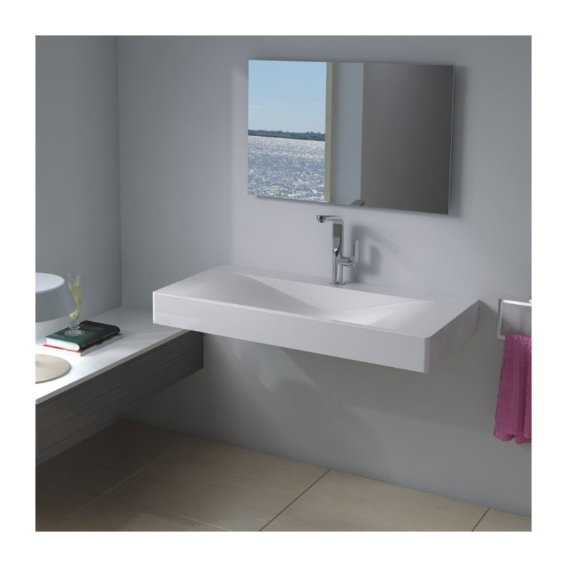 Plan vasque solid surface Réf : SDP03-B