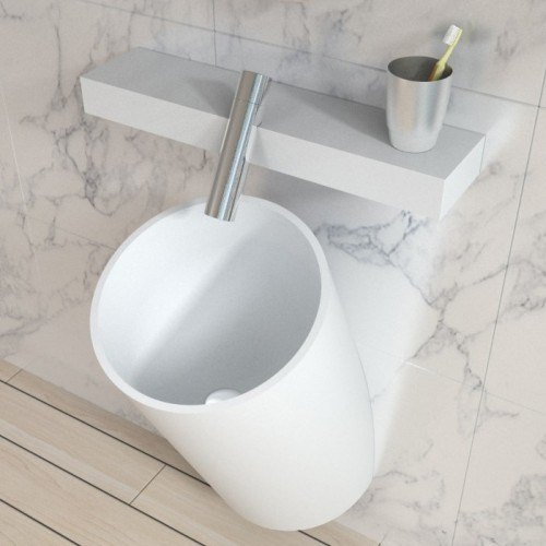 Vasque totem suspendue cylindrique ultra tendance SDPW22