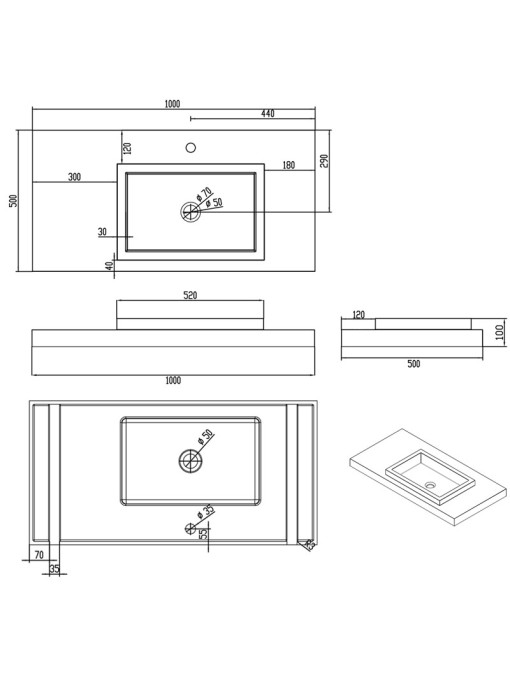 Plan avec dimensions SDPW44