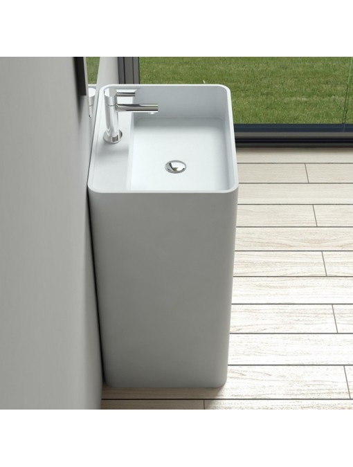 Vasque totem SDPW54 avec bonde push&up
