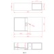 Dimensions de votre lave-main SDWD3837
