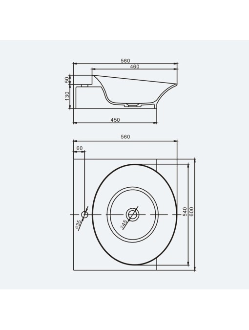 Dimensions SDWD3870-1