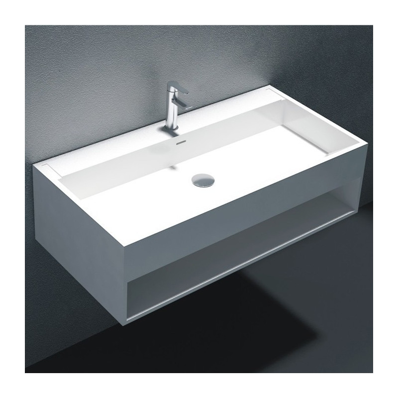 Plan vasque solid surface Réf : SDWD38160