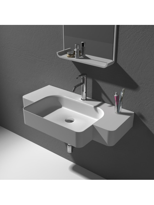 Large plan vasque en solid surface SDWD38187