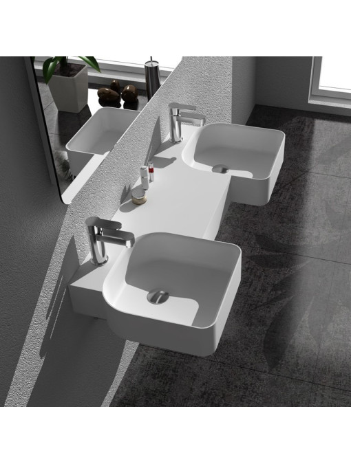 Double plan vasque mural original SDWD38190