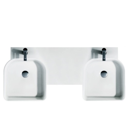 Double plan vasque mural original SDWD38190